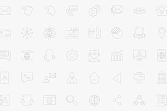 create simple icon collection outline style in 24 hours