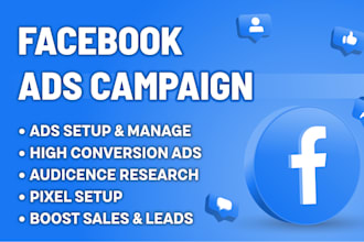 your expert  facebook ads manager