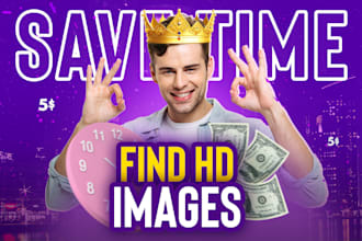 research to find images photos for website product or blog