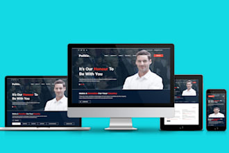 create a political campaign website on wordpress or a nonprofi or ngo website