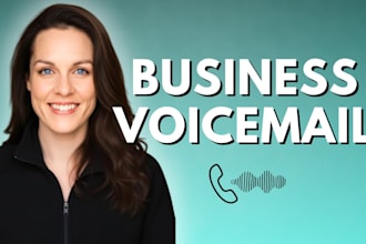 record your british business phone greeting and IVR