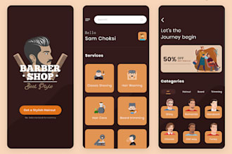 develop salon booking app, spa app, beauty salon app or booking system app