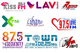 advertise your song and play on armenia, cambodia radio
