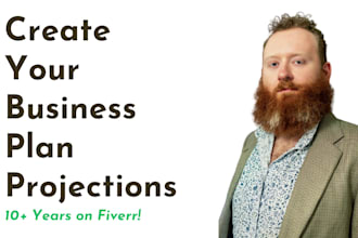 create your business financial projections