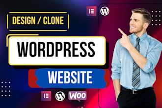 clone, duplicate, or redesign any website into wordpress website
