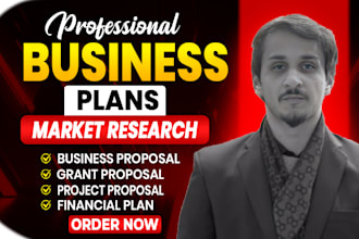 write a business plan and financial model for fundraising