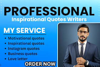 write motivational quotes, inspirational quotes for business or kindle of it