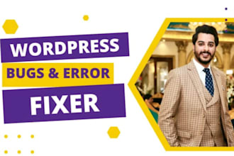 resolve any wordpress issue, server error, wordpress bug fix