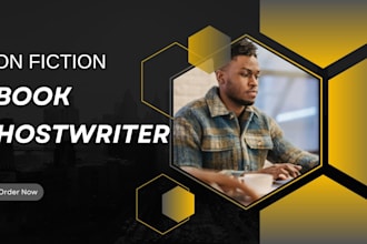 expertly ghostwrite engaging non fiction ebooks