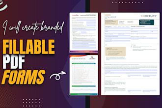 create branded fillable pdf forms