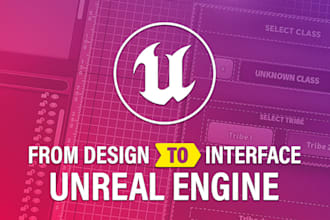 layout the design of your UI with umg in unreal engine