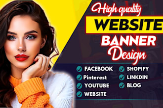 design high quality shopify banners for your websites