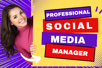 your social media manager and social media marketing content creator
