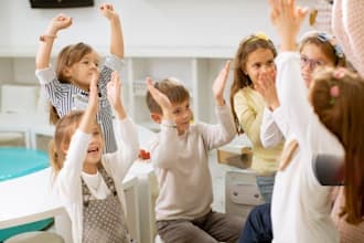 compose and produce kids song nursery rhymes and children music