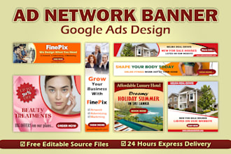 design 2 effective google display ads, adwords banners