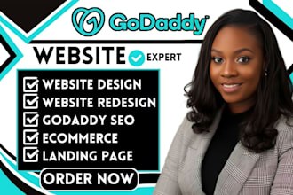 do godaddy website design godaddy website redesign develop godaddy website