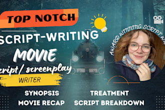 ghostwrite movie script tv pilot feature film script edit screenplay short film