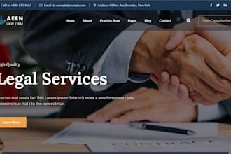 design law firm website attorney website lawyer website wordpress legal website