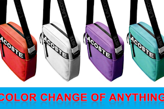 photoshop color change ecommerce product photo editing