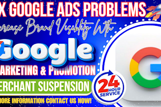 fix google merchant suspension, merchant listing, fix misrepresentation