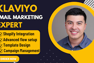 setup high conversion klaviyo email flows for shopify ecommerce store