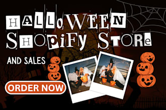 design profitable halloween shopify store christmas dropshipping black friday
