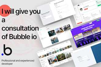 give you a consultation of bubble io no code