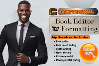 fix, format, and edit your nonfiction books, covers on amazon KDP as book editor