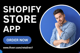 design shopify store magento  tapita yoast searchpie avada booster website