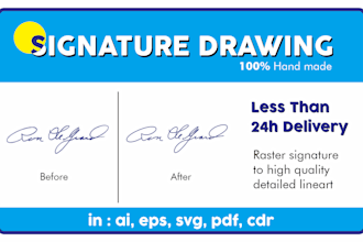 convert a handwritten signature to digital professional signature