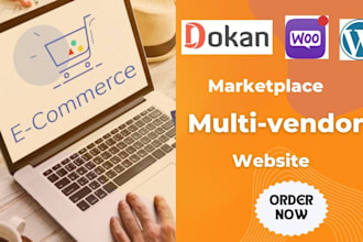 build multivendor ecommerce marketplace website   dokan pro woo wcfm wordpress