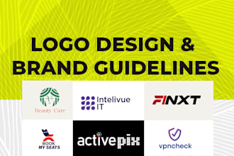 design a logo and brand guideline for your business
