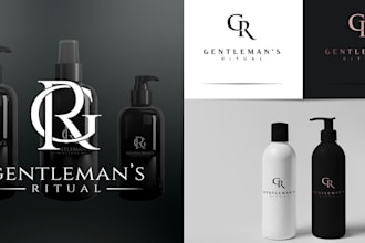 create a makeup cosmetic skincare logo and product packaging
