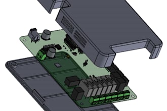 3d design pcb enclosure for 3d printing