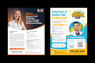 design a flyer for print or social media