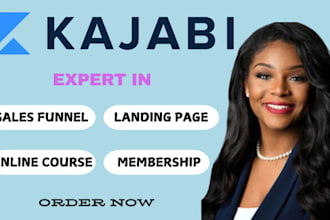 be your kajabi expert kajabi sales funnel memebership site kajabi sales page