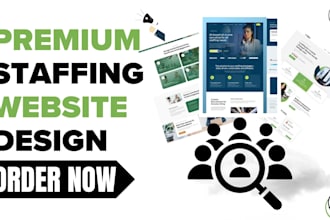 build recruitment website job board website healthcare staffing website