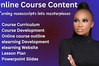 ebook writer, online course content creation, thinkific, lms course upload
