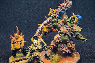 paint your warhammer models and miniatures