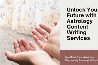 provide astrology content writing services