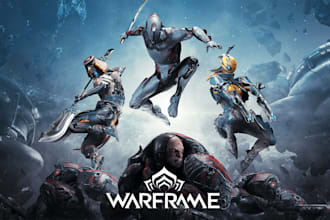 farm with you in warframe, or teach you the basics