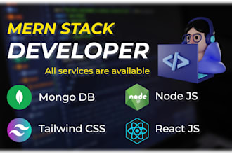 develop custom  mern stack web application as a mern stack developer