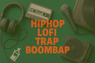 produce lofi music, hiphop, trap, boom bap beat exclusive
