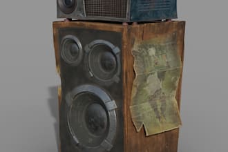 do 3d hard surface modelling texturing
