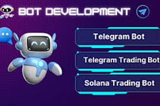 create telegram trading bot, telegram crypto bot, solana trading bot