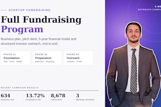 manage your startup fundraising preparation and outreach
