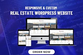 build a custom real estate website with property listings and CRM integration