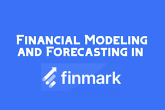 do financial modelling and forecasting in excel or finmark
