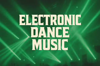 produce high energy bass, edm, house, slap, techno tracks or ghost beats