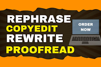 manually rewrite, edit, and proofread your book, plagiarism free content